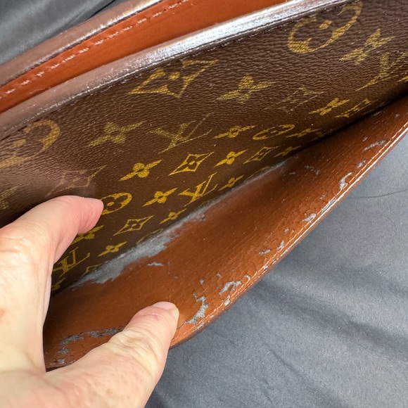 Louis Vuitton LV Monogram Canvas Pochette Homme Clutch Bag - Picture 9 of 16